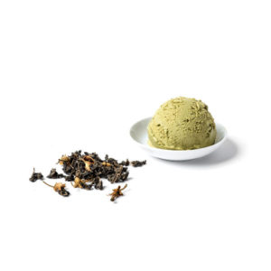Pomelo Flower Flavor Jhinhsuan Oolong Tea Ice cream